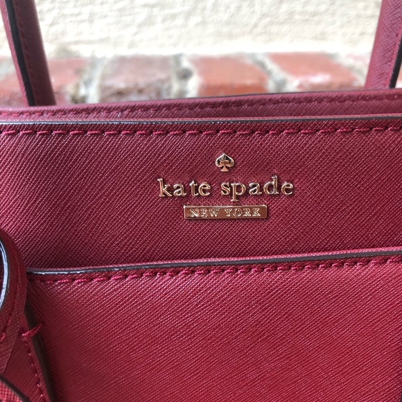 Kate Spade Cameron Maroon Bag - Picture 2 of 7